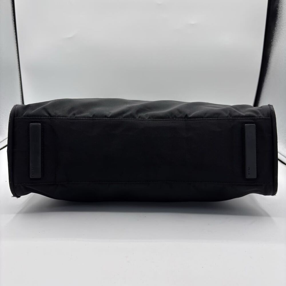 Prada Tessuto Top Handle Bag Black - Picture 7 of 10